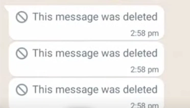 deleted messages